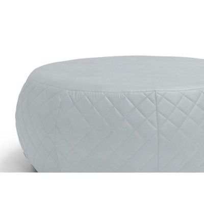 Puff Golf 105 Cm Tressê C12 Corano Branco - Domi