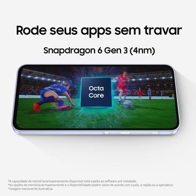 Smartphone Samsung Galaxy A36 5G 128GB, 6GB RAM Branco