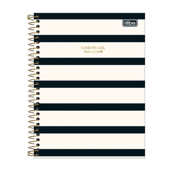 Caderno Colegial Tilibra Espiral Capa Dura West Village 1 Matéria Capas Diversas - Item Sortido