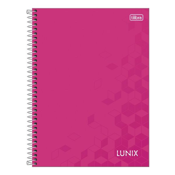 Caderno Universitário Tilibra Capa Dura Lunix 10 Matérias 160 Folhas - Item Sortido