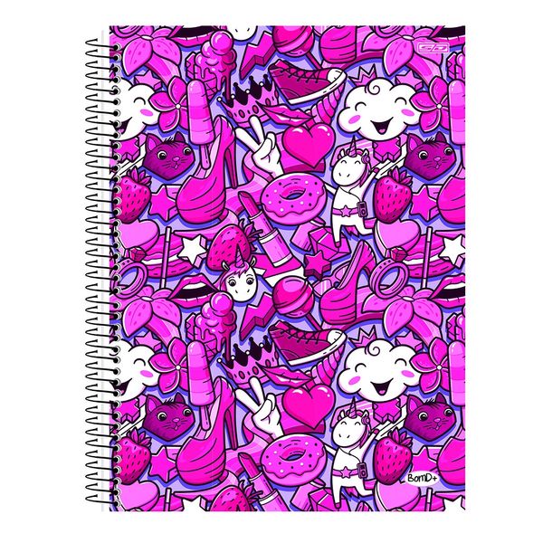 Caderno Universitário São Domingos Bom D+ Capa Dura 1 Matéria 80 Folhas - Item Sortido Caderno Universitário São Domingos Bom D+ Capa Dura 1 Matéria 80 Folhas - Item Sortido