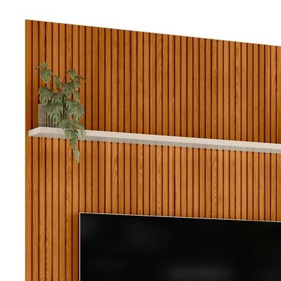 Painel Para 75 Polegadas 179cm Logus Z10 Off-cinamomo - Mpozenato