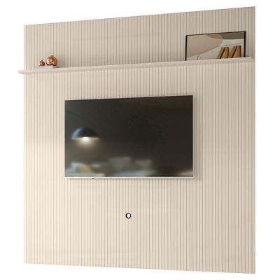 Painel Para 75 Polegadas 238cm André Z10 Off White - Mpozenato