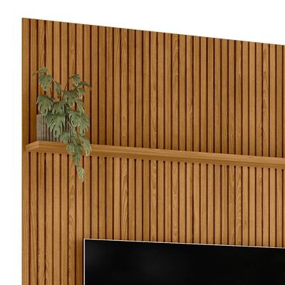 Painel Para 75 Polegadas 179cm Logus Z10 Cumaru - Mpozenato