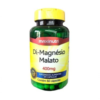 Di-magnésio Malato 400mg 60 Caps