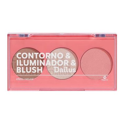 Contorno Iluminador Blush Pele De Milhões - Dailus Pele De Milhões 1