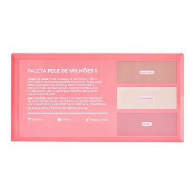 Contorno Iluminador Blush Pele De Milhões - Dailus Pele De Milhões 1