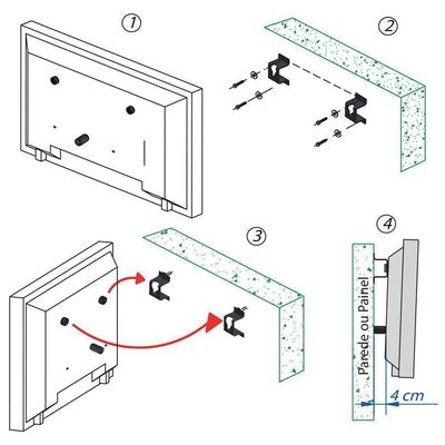 Suporte Para Tv Fixo Universal