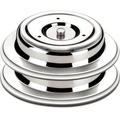 10 Cloche Tramontina Aço Inox 28cm Cúpula para Servir Tampa de Alimentos Restaurante