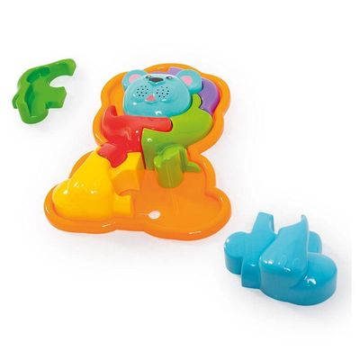 Animal Puzzel Leão 3d - Ta Te Ti Unica Animal Puzzel Leão 3d - Ta Te Ti