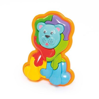 Animal Puzzel Leão 3d - Ta Te Ti Unica Animal Puzzel Leão 3d - Ta Te Ti