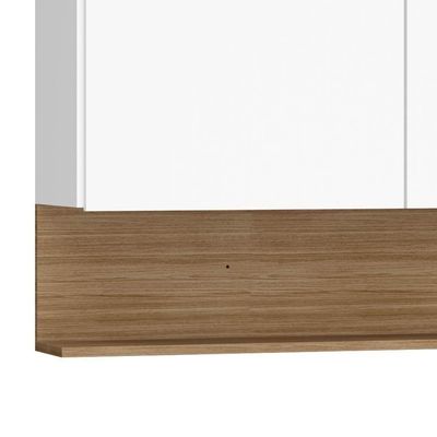 Armário De Cozinha 3 Peças Balcão Sem Tampo 150cm Lina12 K02 Supremo-freijó - Mpozenato