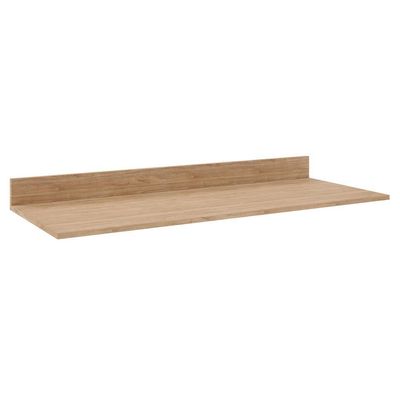 Balcão Gabinete Para Pia Com Tampo 120cm Michigan Cast-cinza - Lumil