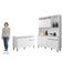 Cozinha Compacta Alice E Balcão Gabinete Com Tampo Tatiane 120cm Branco - Ajl Móveis