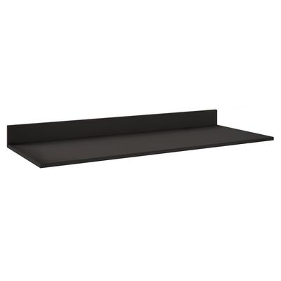 Balcão Gabinete Para Pia Com Tampo 160cm Arkansas Preto - Lumil