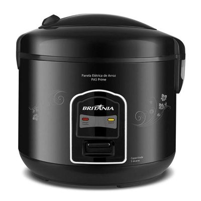 Panela Elétrica De Arroz Britânia Preto - 220V