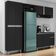 Cozinha Compacta Vanessa E Balcão Gabinete Com Pia Tatiane 120cm Preto - Ajl Móveis