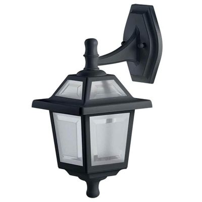Conjunto 6 Arandelas Coloniais 39cm Luminárias de Parede Preto Fosco Jardim Cabeceiras