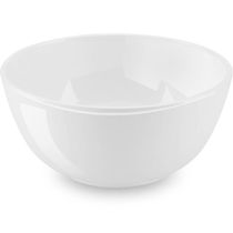 6 Saladeiras Prato de Salada Pote Redondo Melamina Branca 2,2L