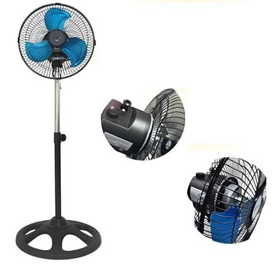 Ventilador De Coluna 115cm 3 Velocidades Oscilante C/ Base Pedestal 45w Preto - 110V