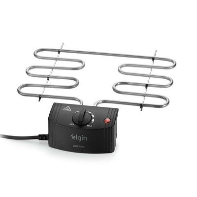 Churrasqueira Elétrica Elgin Bbq Show Preto - 220v