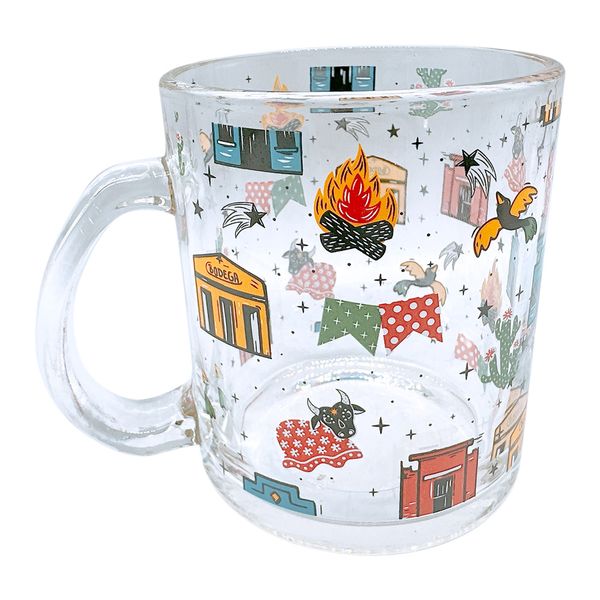 Caneca de Vidro São João 310ml CV245262 PlayFun