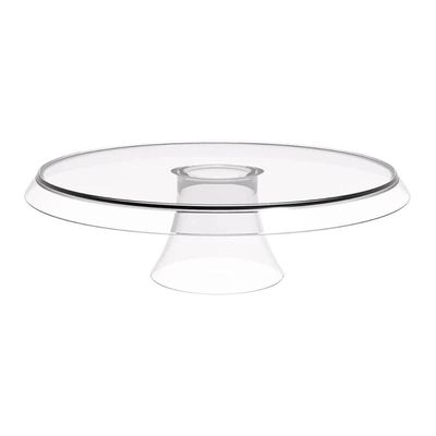 Kit 5 Porta Bolos Glassy Crippa Boleira com Cúpula Transpare
