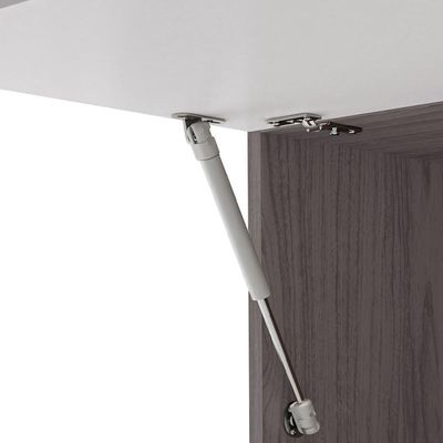 Armário De Cozinha 3 Peças Balcão Sem Tampo 120cm Lina02 K02 Gris-freijó - Mpozenato