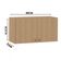 Armário Aéreo 2 Portas 80cm Para Geladeira Classic Luciane Freijo