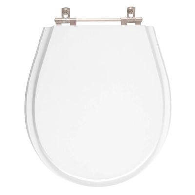 Tampa De Vaso Poliester Avalon Branco Para Louça Ideal Standard