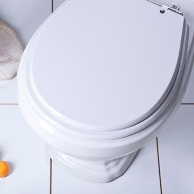 Tampa De Vaso Poliéster Avalon Branco Para Bacia Ideal Standard