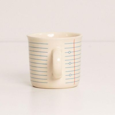 Caneca Com Caneta Folha Pautada