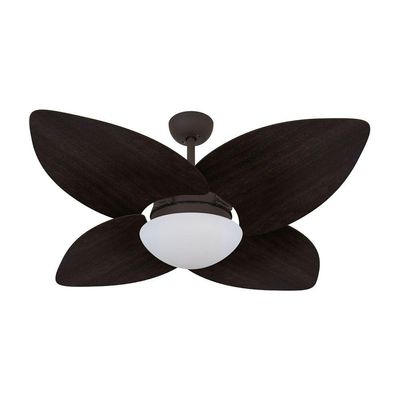 Ventilador De Teto Marrom 4 Pás Tabaco 220V 220V