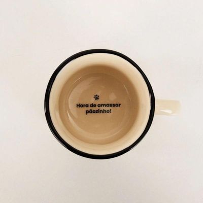 Caneca Gatinhos Hora De Amassar Pãozinho
