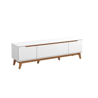 Rack Kappesberg 3 Portas Branco 180cm