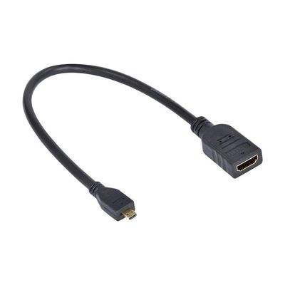 Cabo Adaptador Micro Hdmi X Hdmi Femea Amchf-30