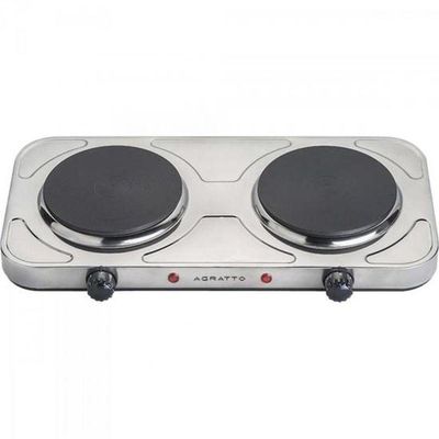 Fogão Elétrico De Mesa Agratto Fm02 Cinza 220v