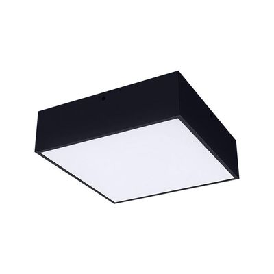 Plafon Taschibra Quadra E27 Bivolt Preto 02080058-18