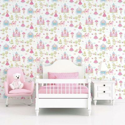 Papel De Parede Conto De Fadas - G78372 Colorido Tiny Tots 2 - G78372