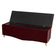 Kit Barcelona Cabeceira De Cama Painel E Calçadeira Baú King 195 Cm Suede Bordo Do Lar Móveis E Decoração