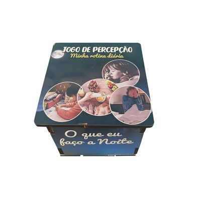 Mini Jogos Para Autistas - Jogo O Que Eu Faço Noite E Dia