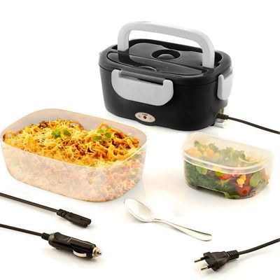 Marmita Elétrica Portátil Bivolt- Usb - Preto