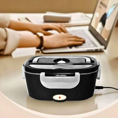 Marmita Elétrica Portátil Bivolt- Usb - Preto