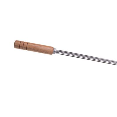 Kit 3 Espetos Para Churrasco 85cm Aço Inox Kort