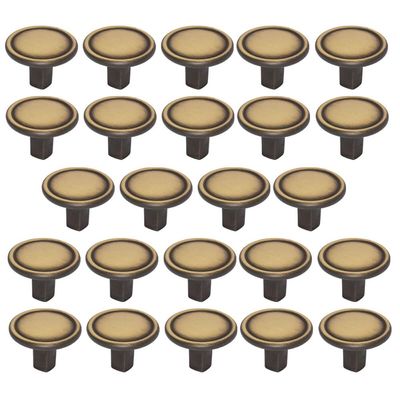 Conjunto 24 Puxadores 1764 Grenade Ponto Ouro Velho Móveis Armários Gavetas Torralba