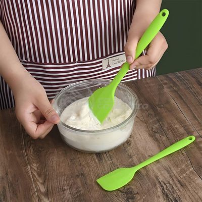 Kit 5 Utensílios De Silicone Para Cozinha Conjunto Resistente A Altas Temperaturas (verde)