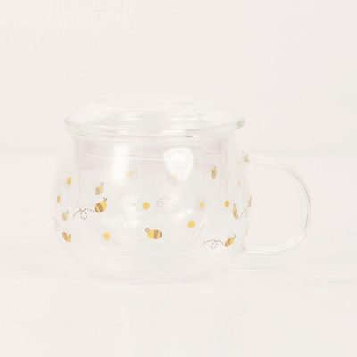 Caneca Com Infusor Abelhas