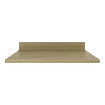 Tampo 100% Mdf 30mm Para Balcão De Cozinha 80cm Multimóveis Cr20437 Carvalho Tropical Carvalho Tropical