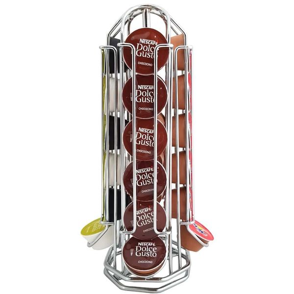 Suporte Giratório Porta 24 Cápsulas Cafe Dolce Gusto Cápsula