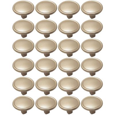 Conjunto 24 Puxadores 1764 Grenade Ponto Dourado Móveis Armários Gavetas Torralba